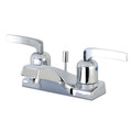 Kingston FB201EFL 4-Inch Centerset Bathroom Faucet with Plastic Pop-Up FB201EFL